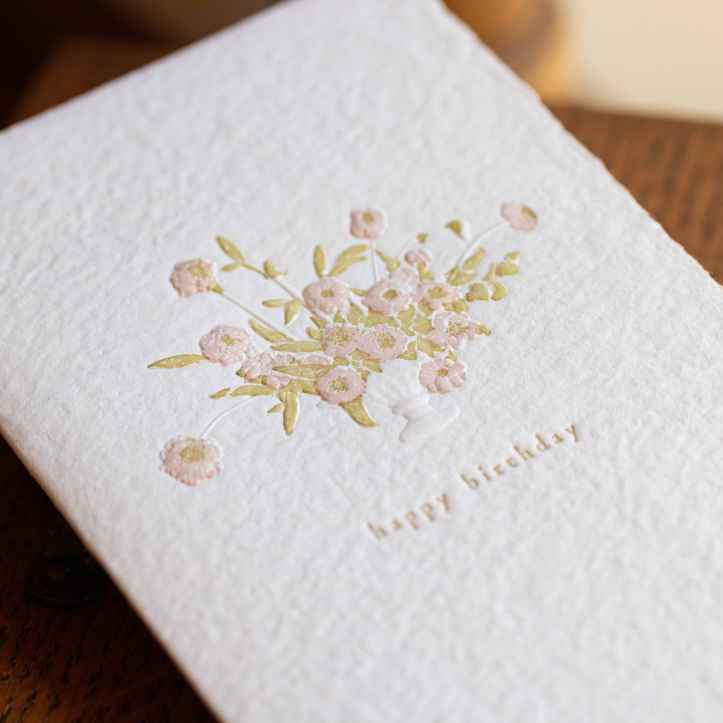 ๐ธ Birthday Blooms โ Handmade Paper Card ๐ป