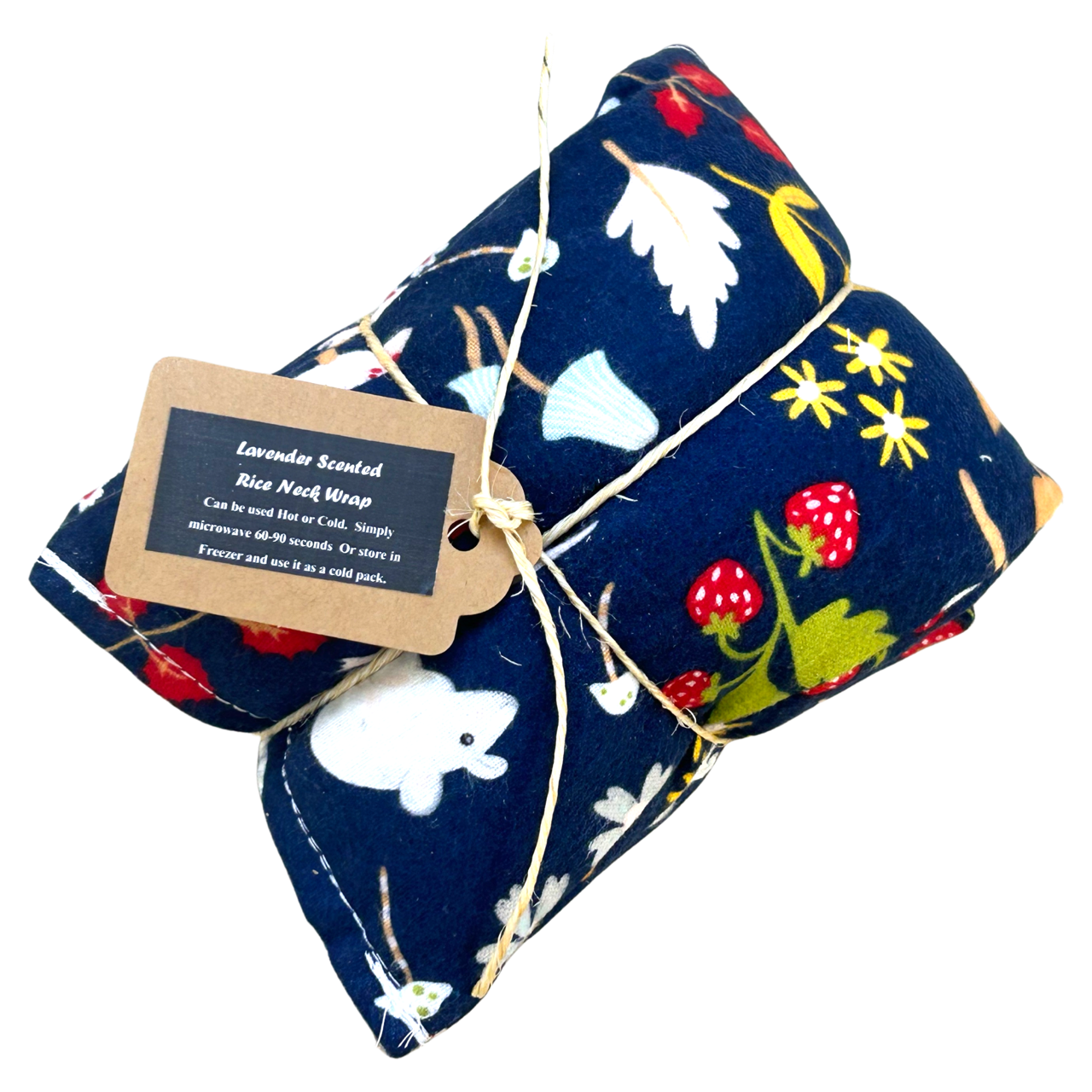 Flannel Therapy Rice Neck Wrap — Lavender Scented