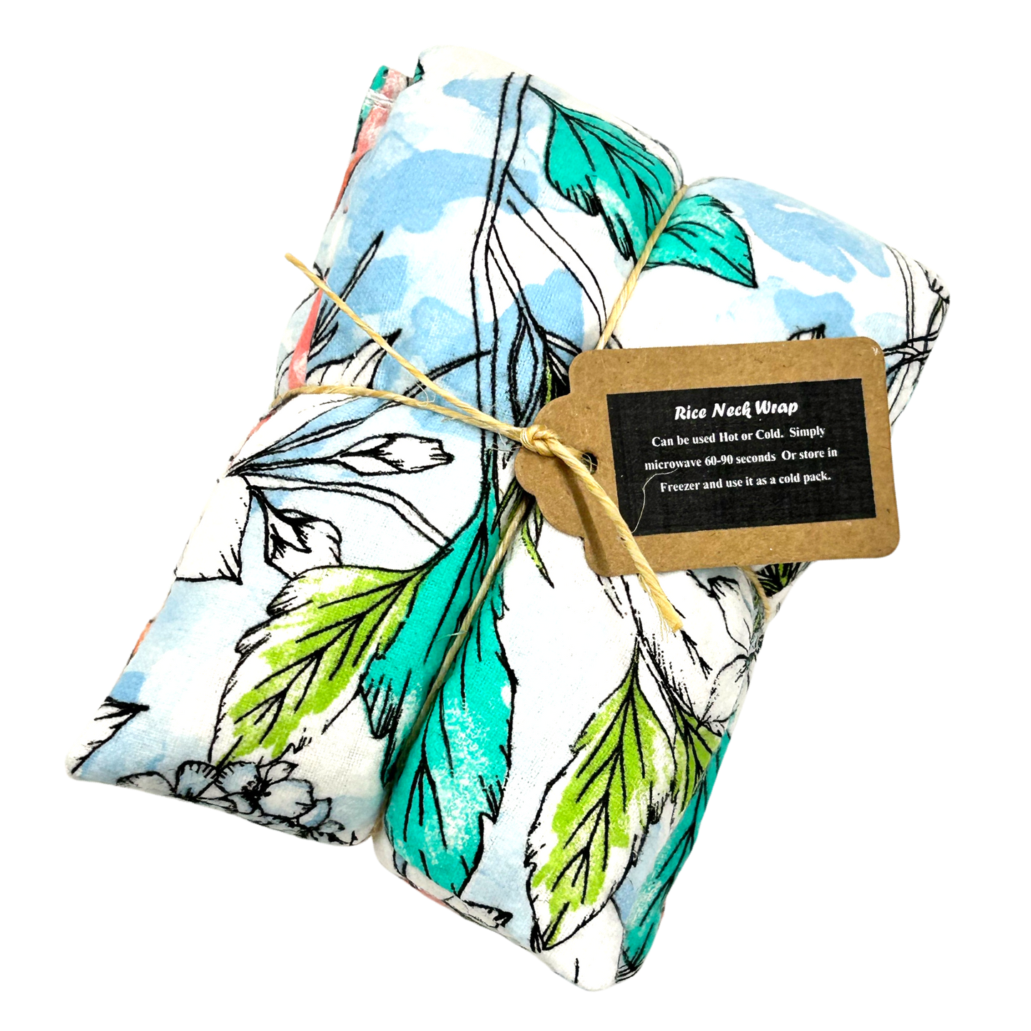 Flannel Therapy Rice Neck Wrap — Unscented