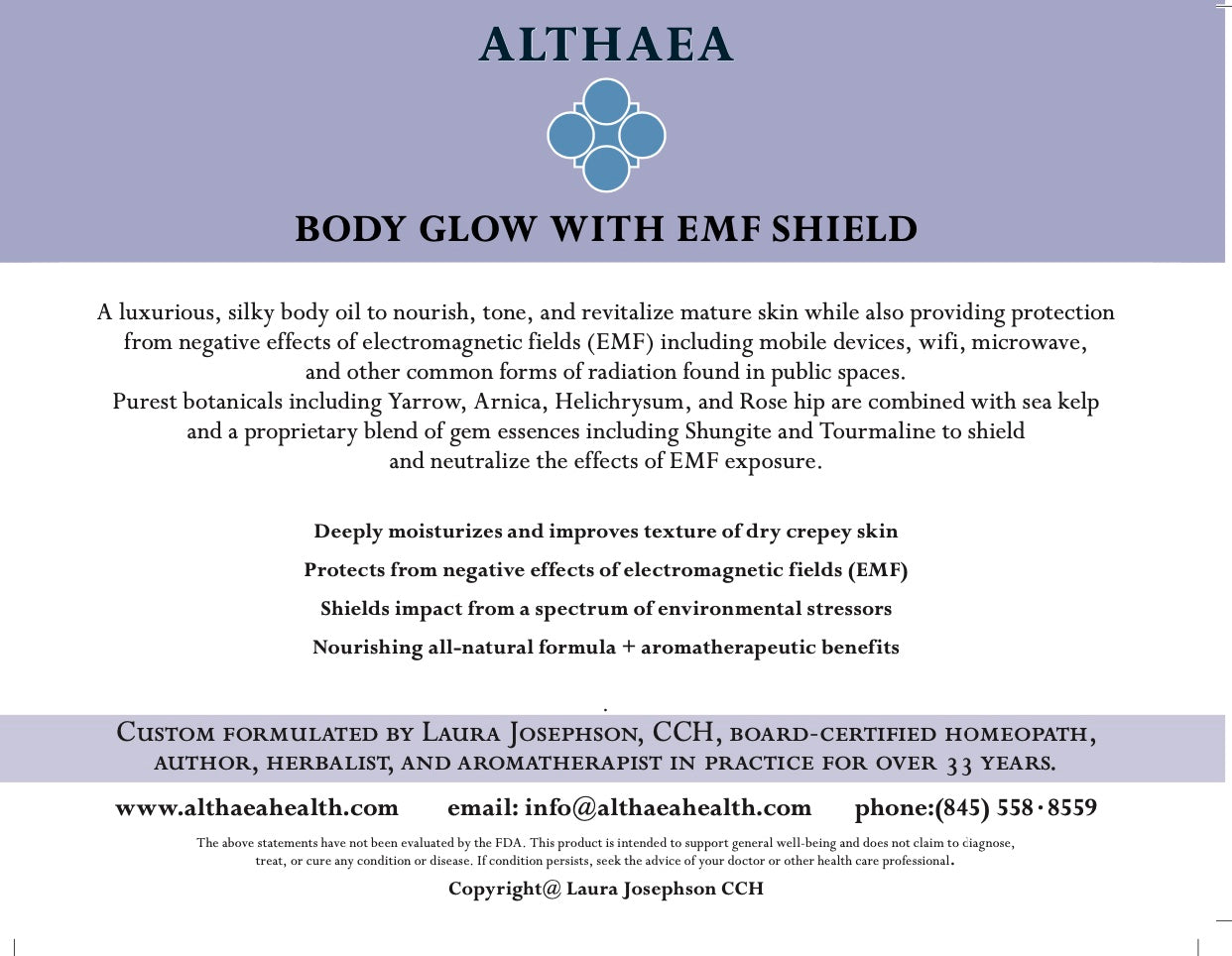 ✨ Body Glow with EMF Shield By Althaea
