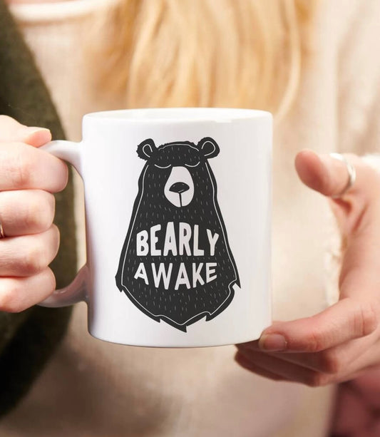 Bearly Awake Ceramic Mug
