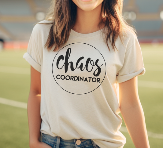 Chaos Coordinator — Unisex Graphic Tee 😅