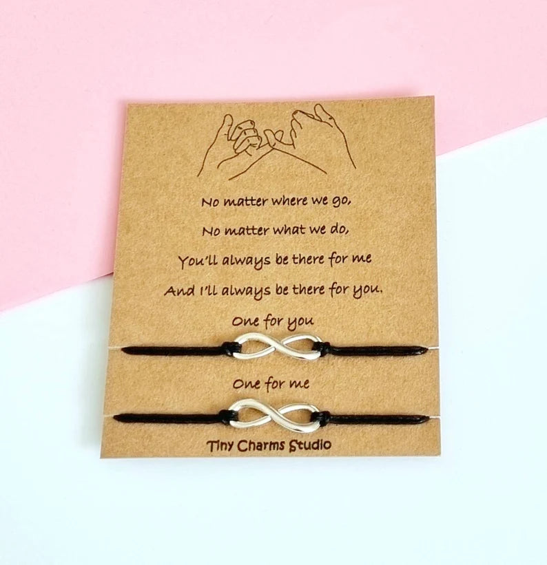 Pinky Promise Infinity Wish Bracelet