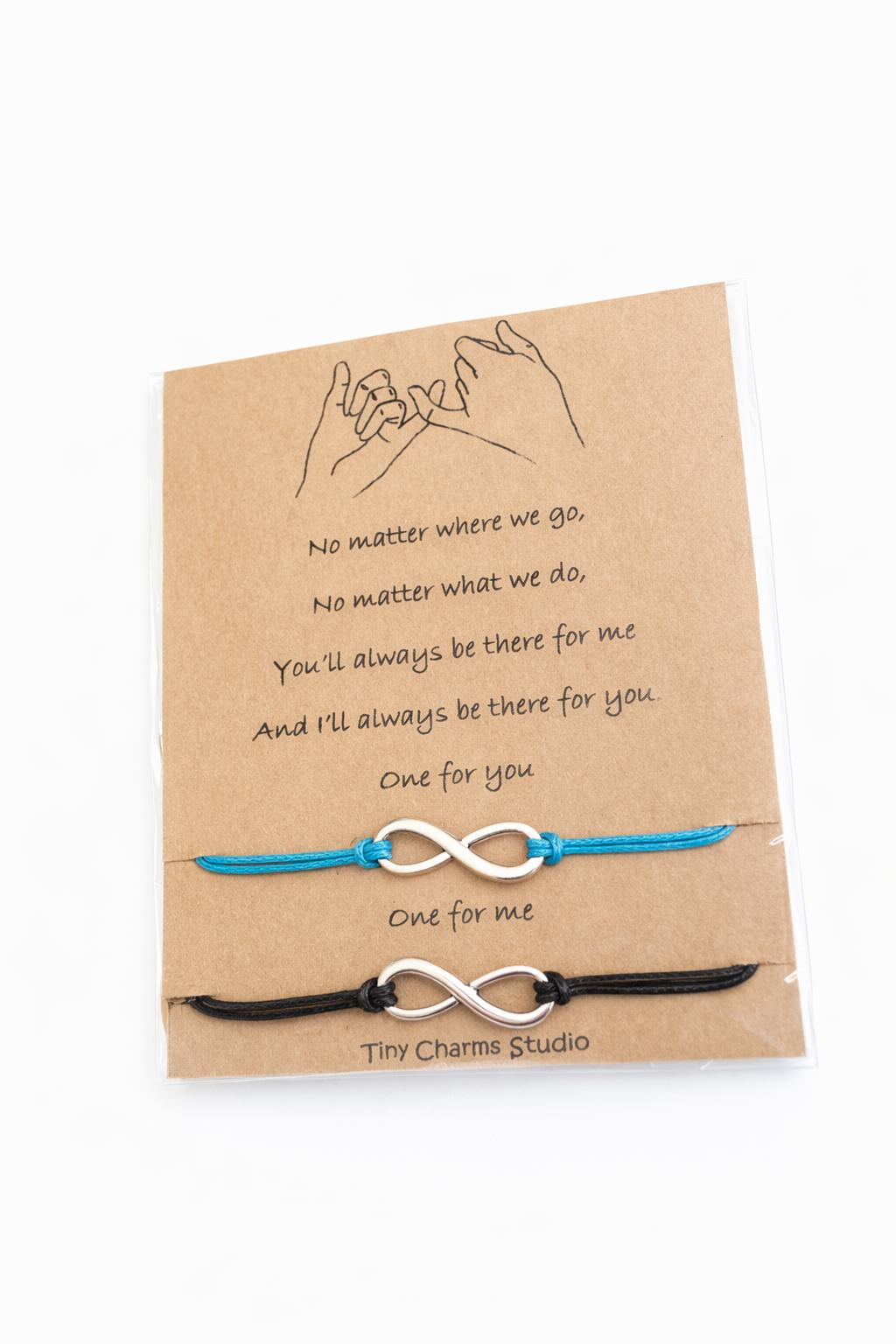 Pinky Promise Infinity Wish Bracelet