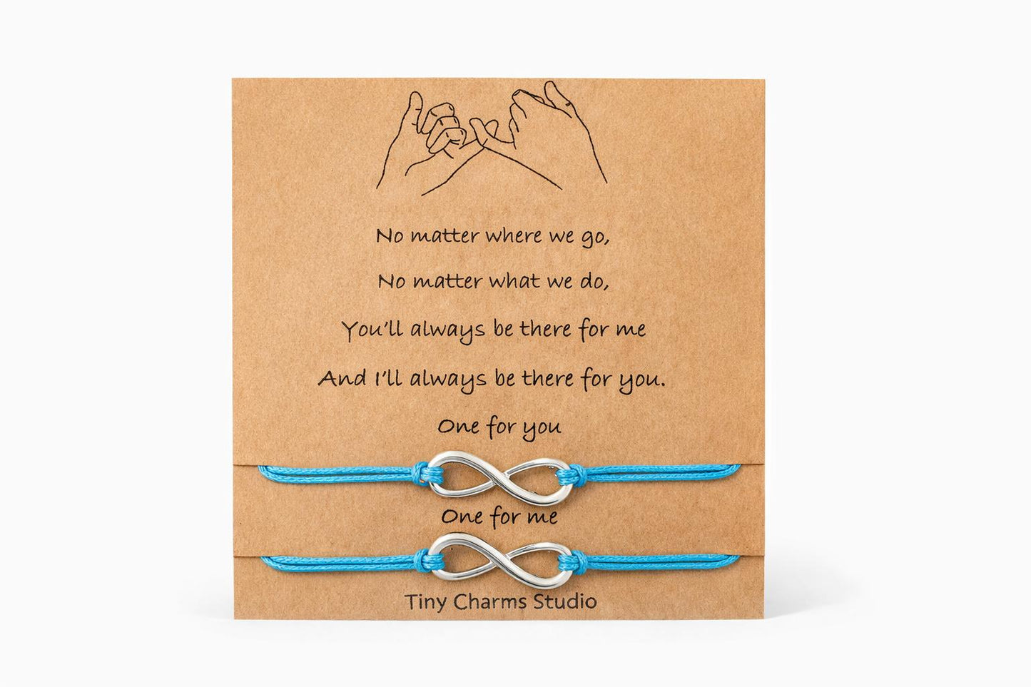 Pinky Promise Infinity Wish Bracelet
