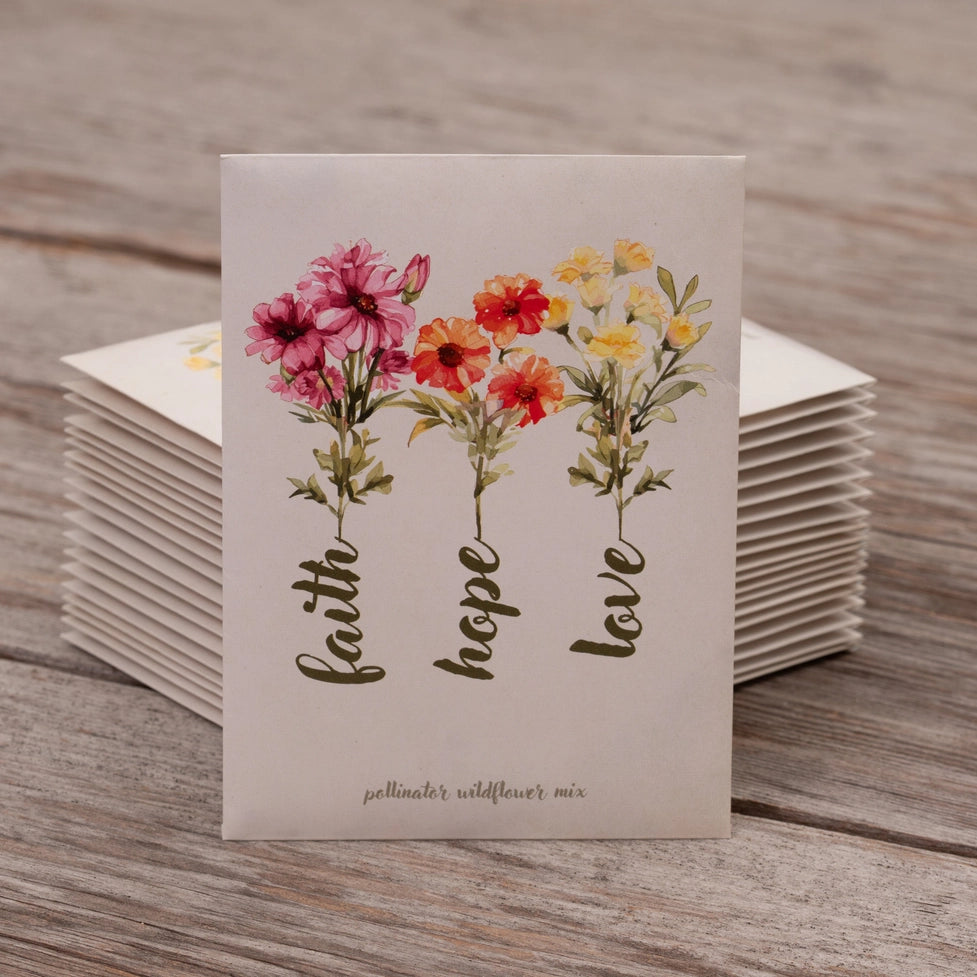 Faith Hope Love - Pollinator Wildflower Mix