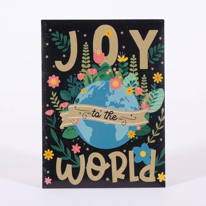 Joy Gift Tag Card - Wildflower Mix Seed
