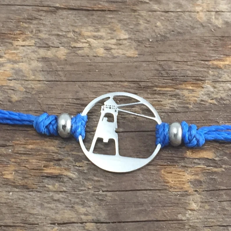 Lighthouse Pull Cord Bracelet