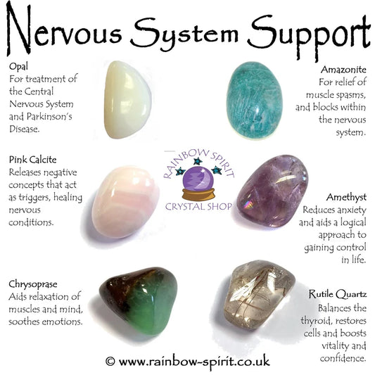 Crystals for Nervous System Support