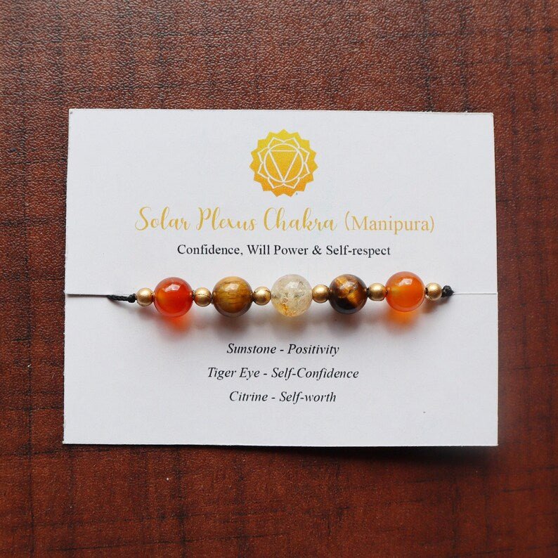 Solar Plexus Chakra Healing Bracelet - Nurturewise