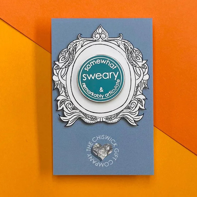 Sweary Articulate Enamel Pin
