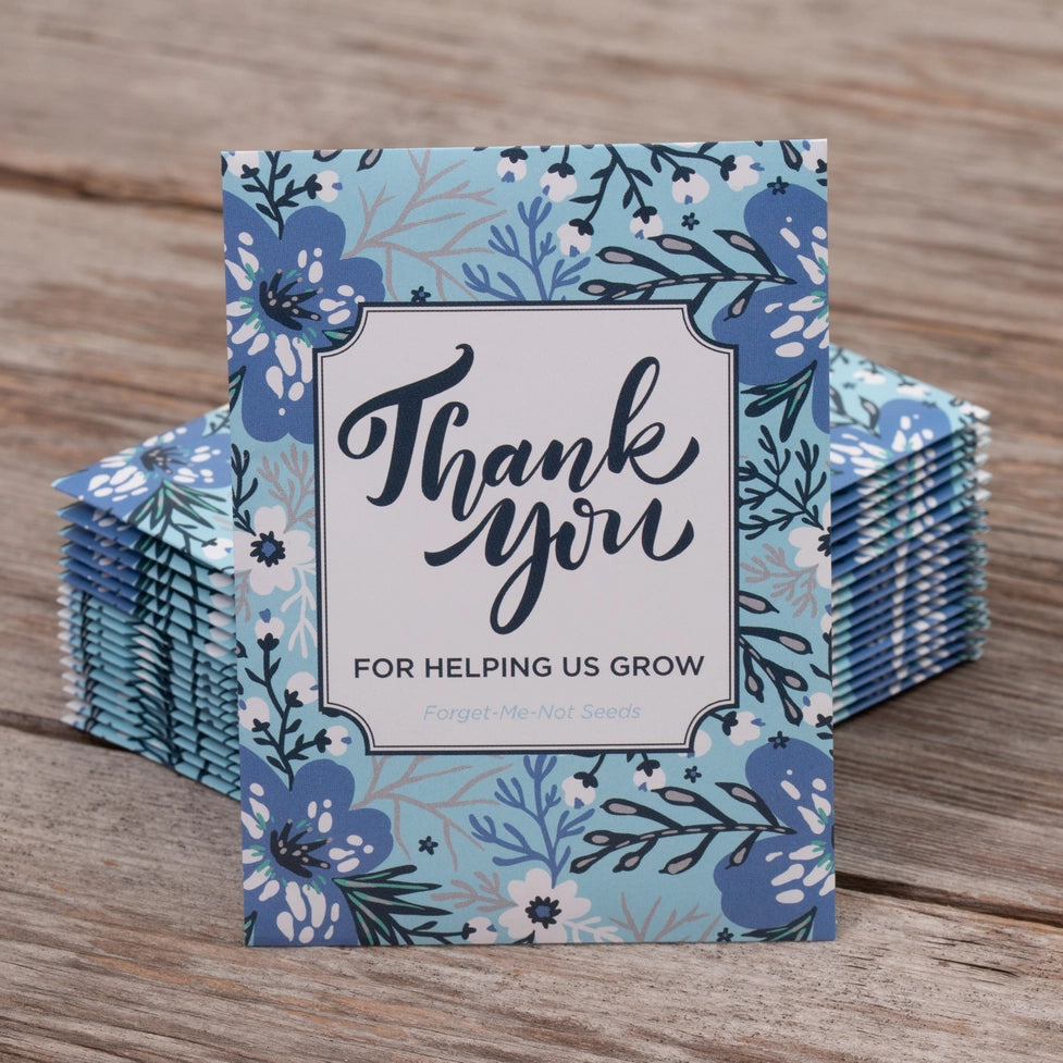 Help Us Grow Forget Me Not - Forget Me Not Seed Packet