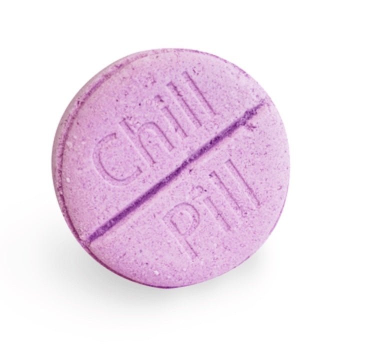 5 oz Chill Pill Bath Bomb 💜🫧 - Nurturewise