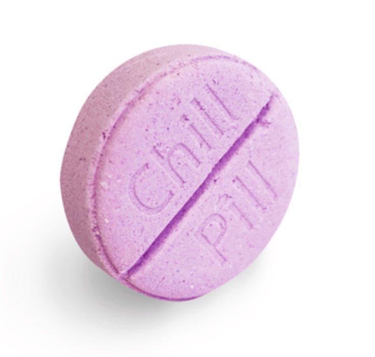 5 oz Chill Pill Bath Bomb 💜🫧 - Nurturewise