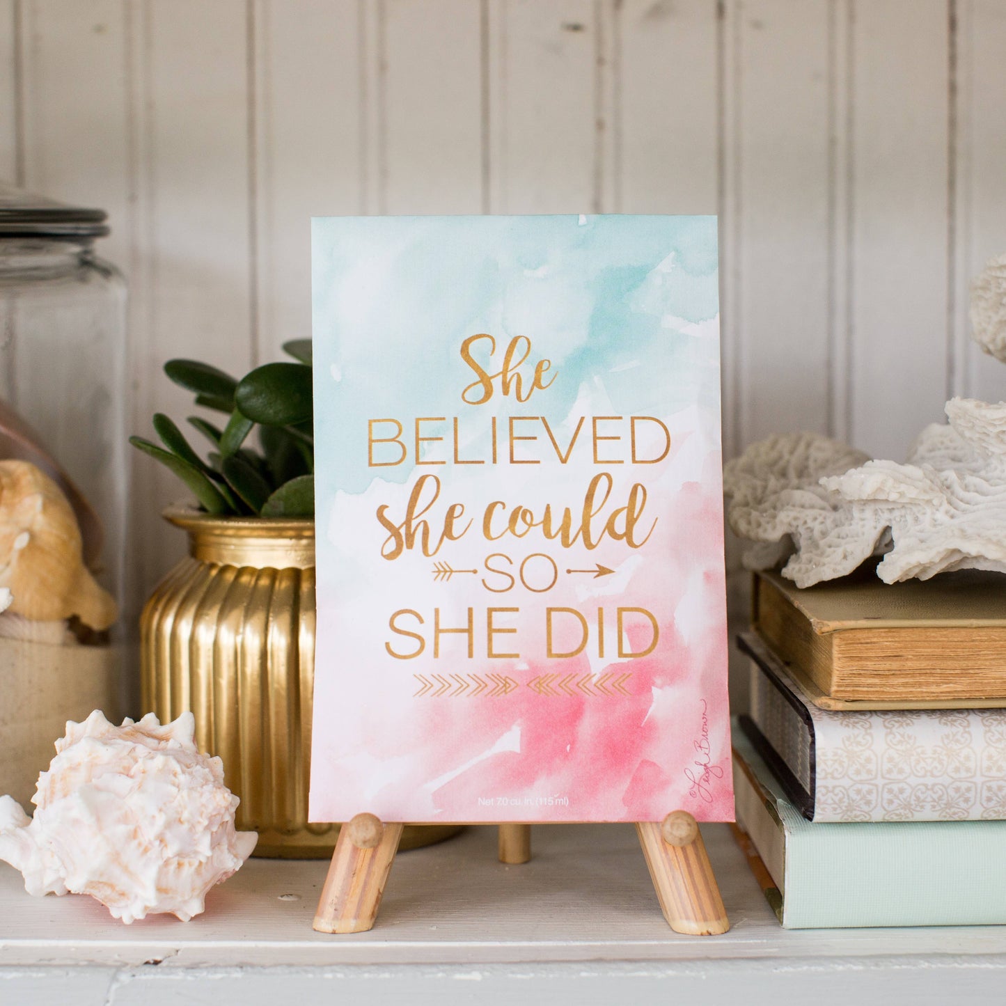 🌸 She Believed She Could, So She Did — Fresh Scents Sachet
