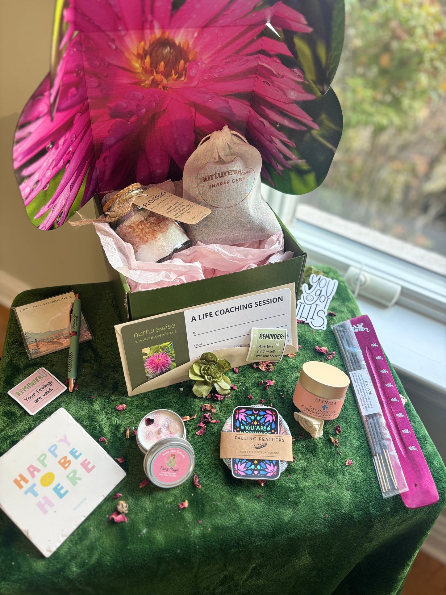 NurtureWise Self-Love & Elevate Gift Box | Mindful Ritual of Renewal