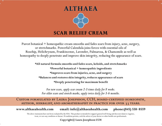 🌿 Scar Relief Cream By Althaea