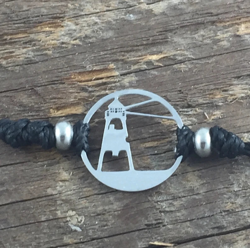 Lighthouse Pull Cord Bracelet