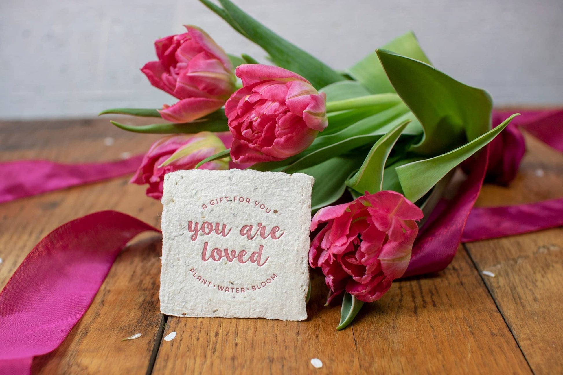 A You Are Loved Message — Petite Wildflower Seed Paper Note 🌸 - Nurturewise