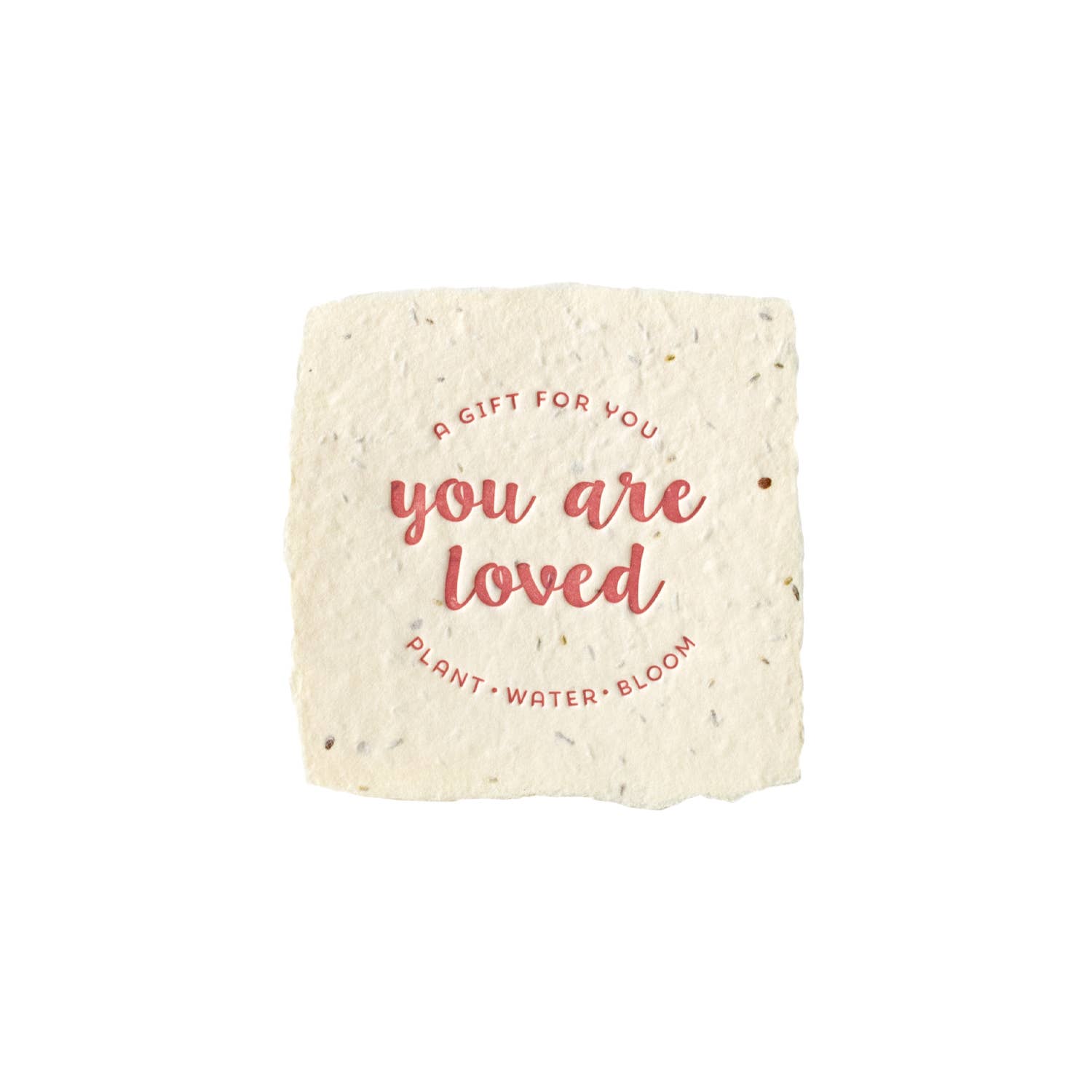 A You Are Loved Message — Petite Wildflower Seed Paper Note 🌸 - Nurturewise