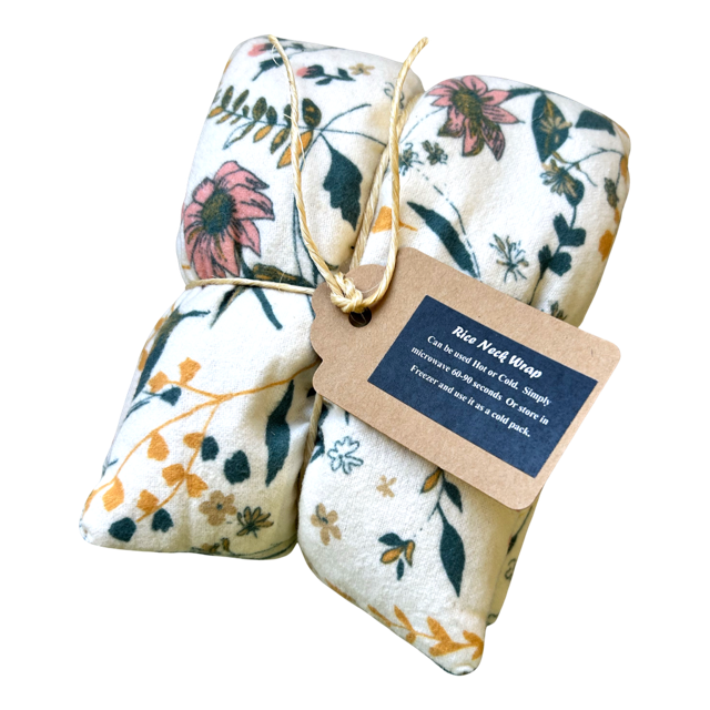 Flannel Therapy Rice Neck Wrap — Unscented