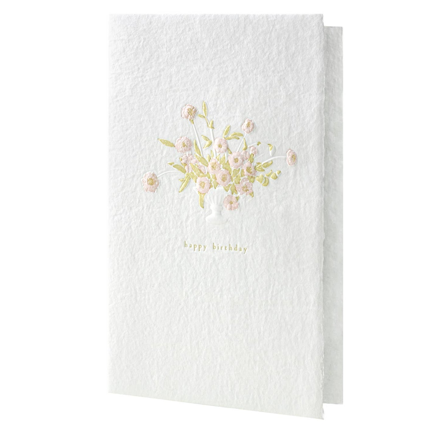 🌸 Birthday Blooms — Handmade Paper Card 🌻