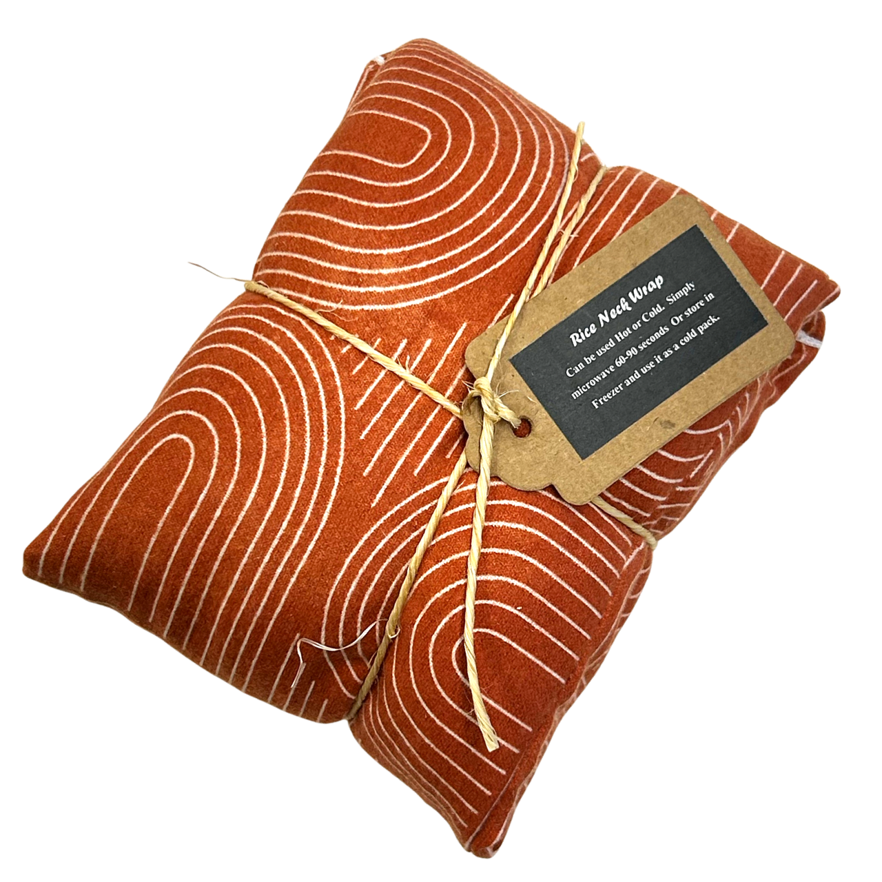 Flannel Therapy Rice Neck Wrap — Unscented