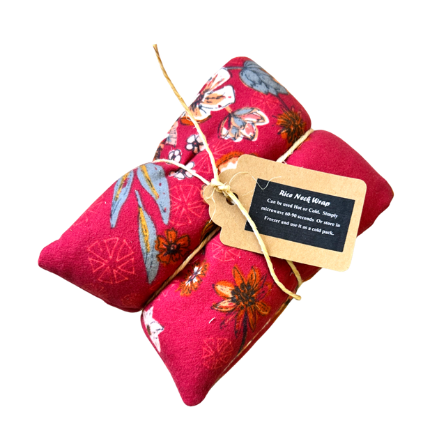 Flannel Therapy Rice Neck Wrap — Unscented
