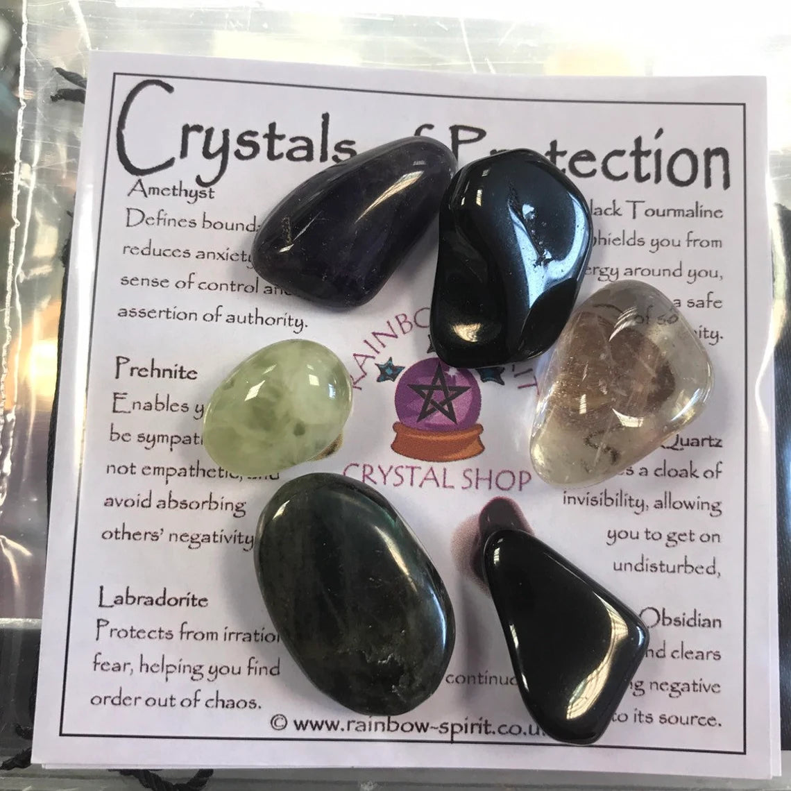 Crystals of Protection