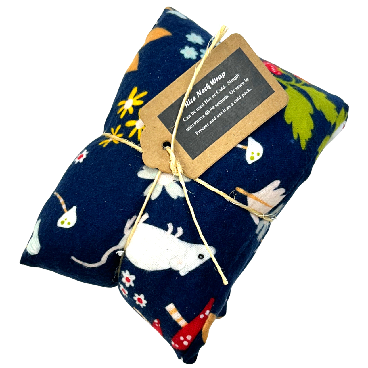 Flannel Therapy Rice Neck Wrap — Unscented