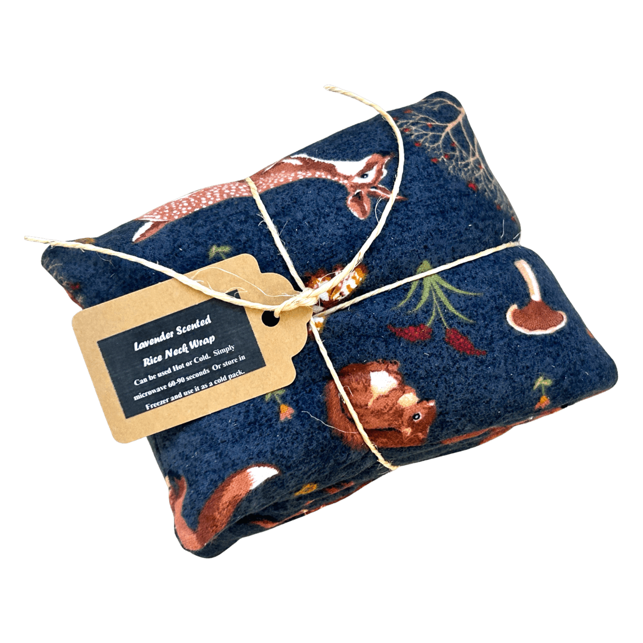 Flannel Therapy Rice Neck Wrap — Lavender Scented - Nurturewise