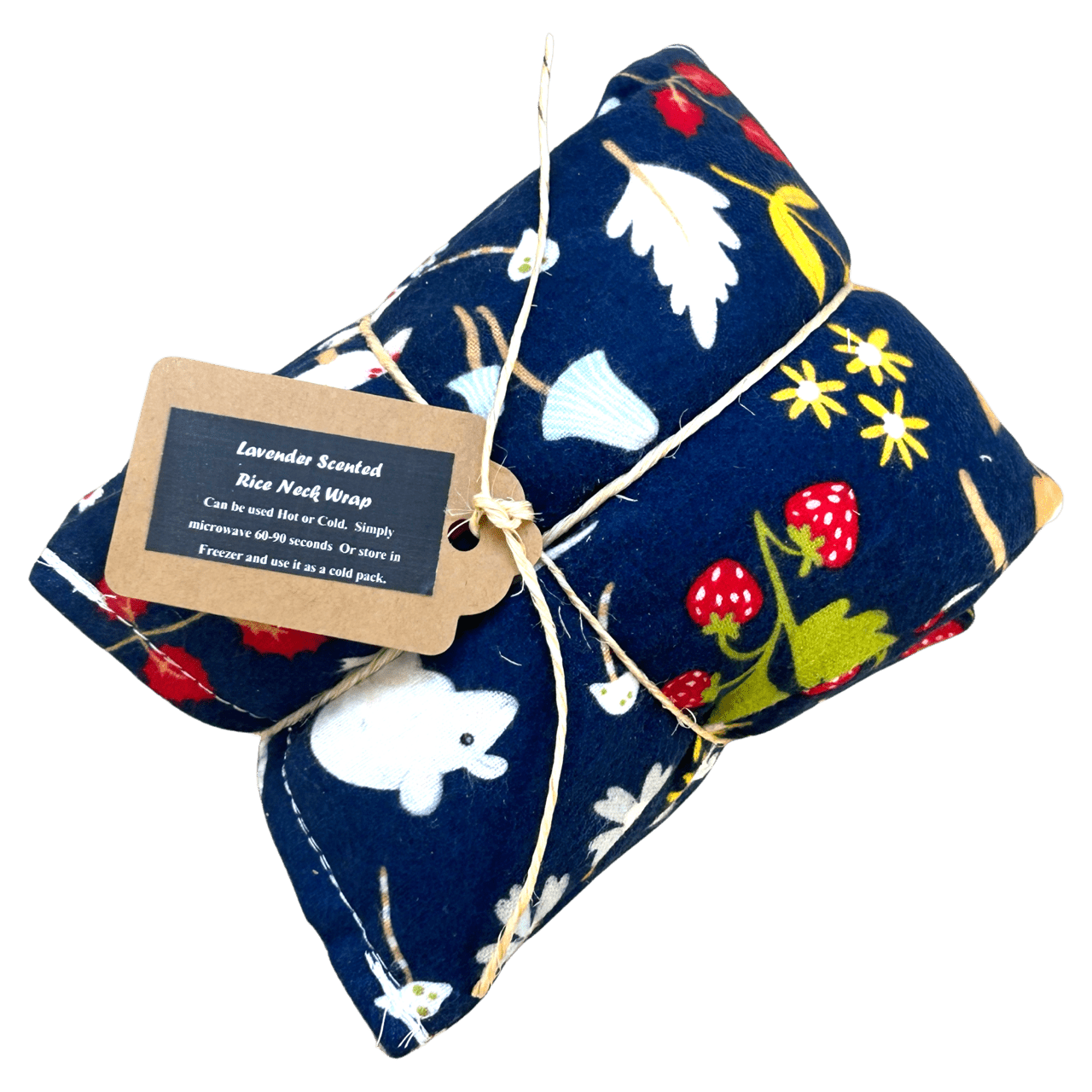 Flannel Therapy Rice Neck Wrap — Lavender Scented - Nurturewise