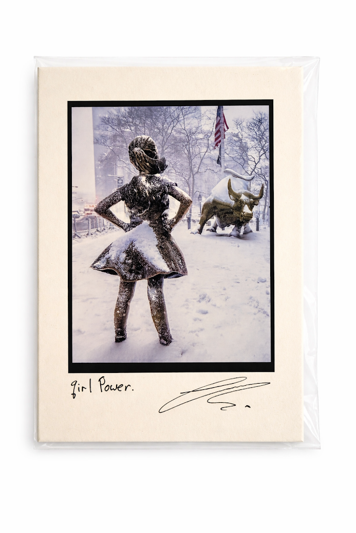 Girl power card