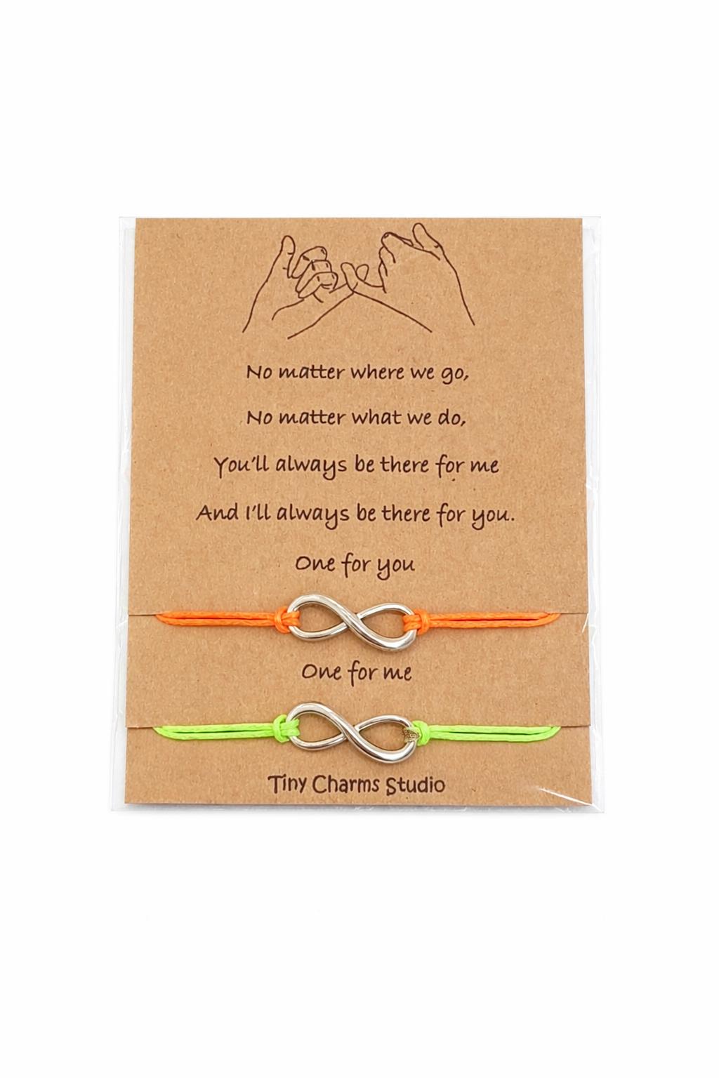 Pinky Promise Infinity Wish Bracelet