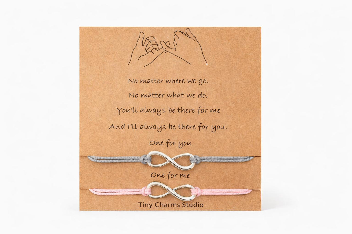 Pinky Promise Infinity Wish Bracelet