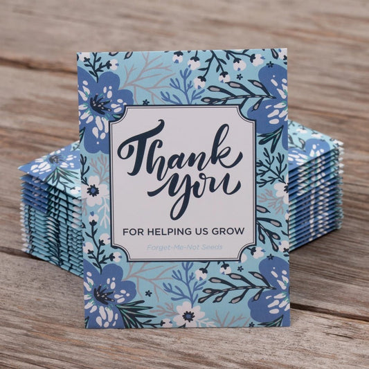 Help Us Grow Forget Me Not - Forget Me Not Seed Packet - Nurturewise