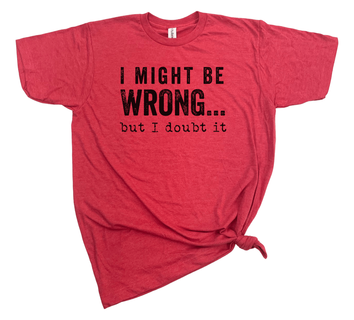 I MIGHT BE WRONG T - SHIRT - Nurturewise