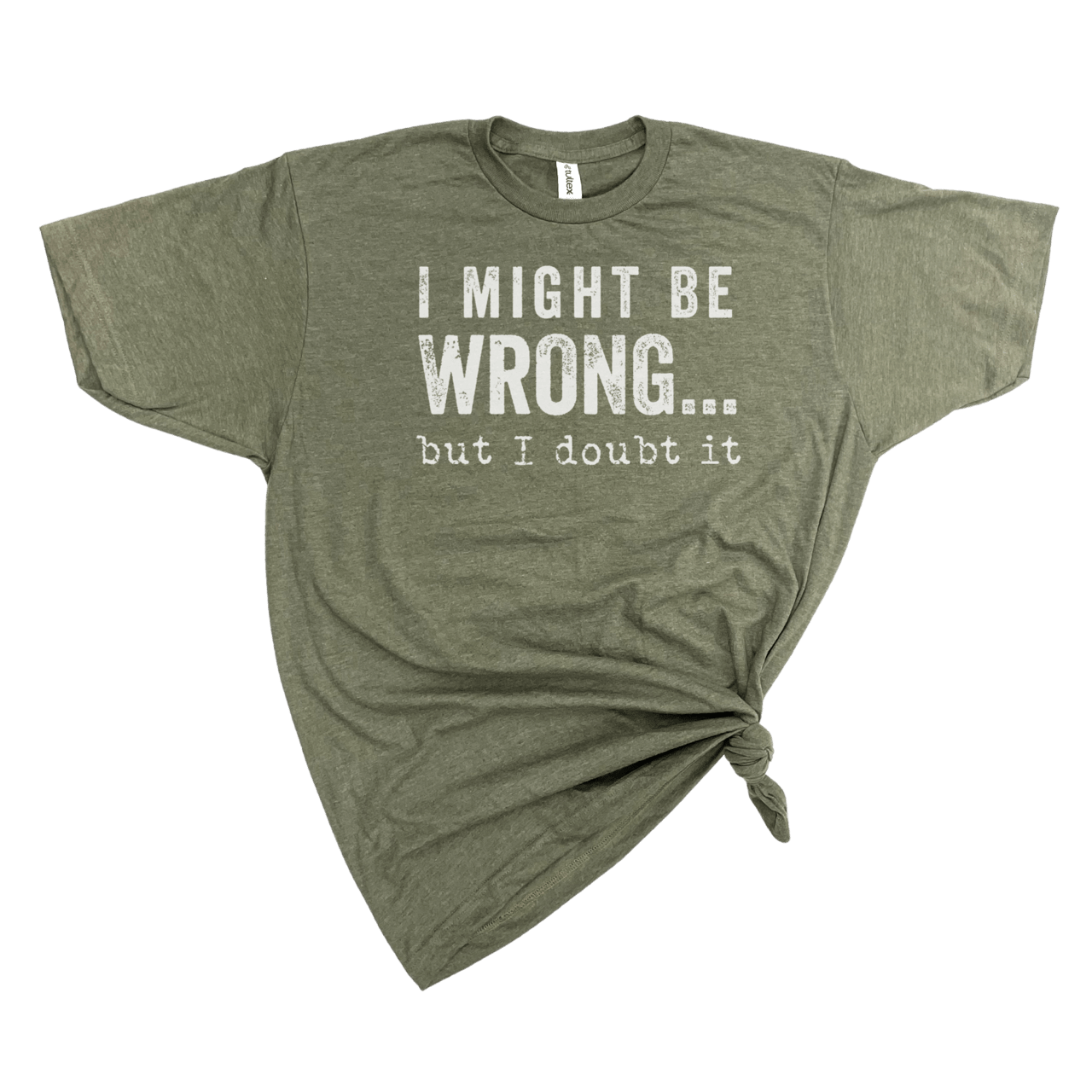 I MIGHT BE WRONG T - SHIRT - Nurturewise