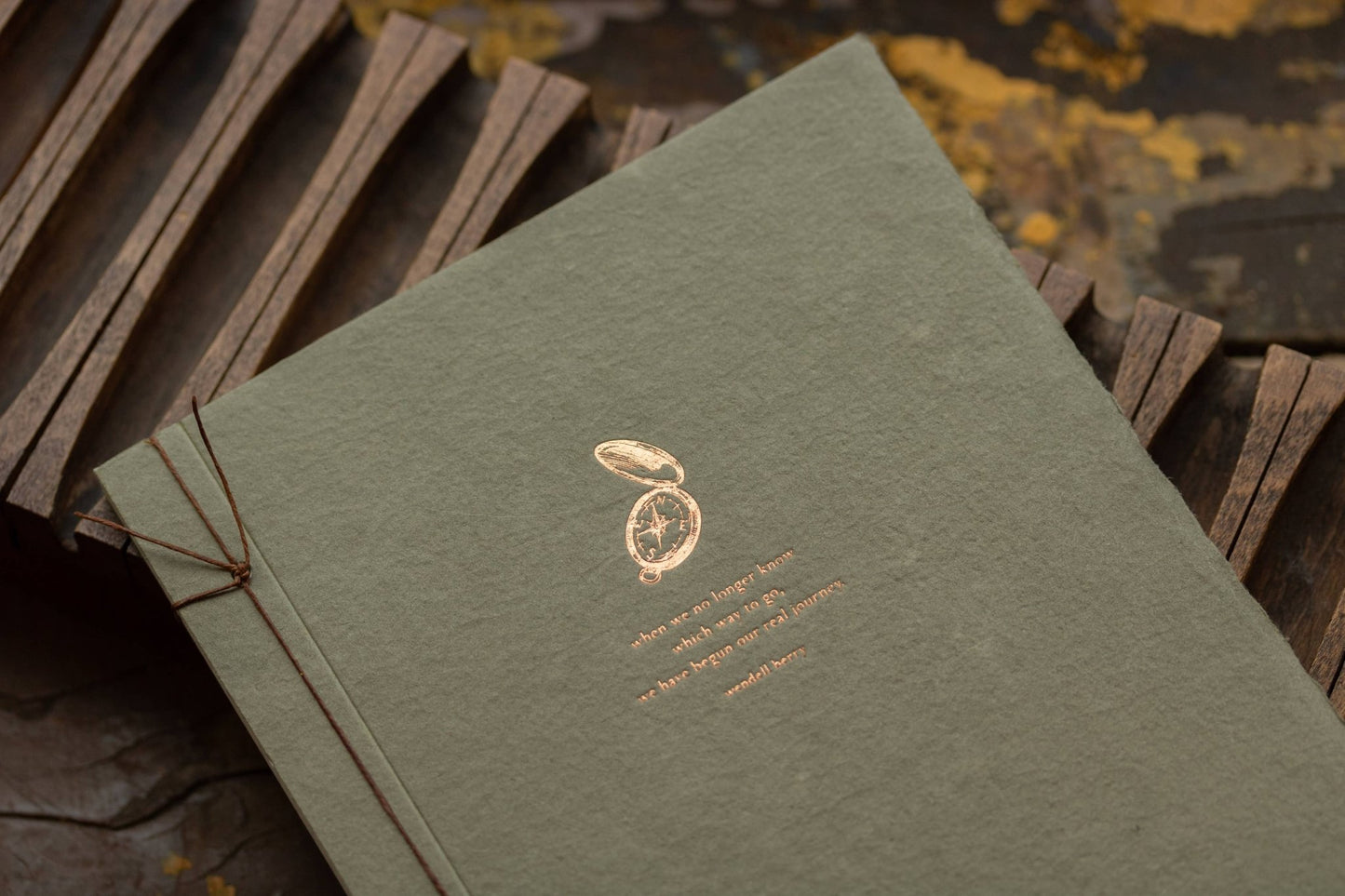 Inspiration Journal Quoting Wendell Berry - Nurturewise