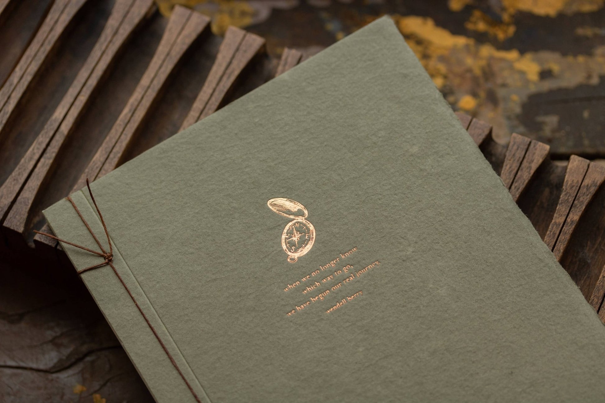 Inspiration Journal Quoting Wendell Berry - Nurturewise