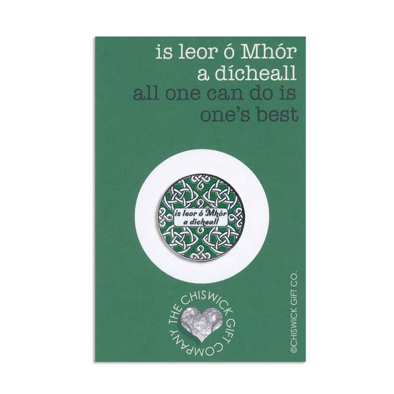 Celtic Knot Enamel Pin Badge