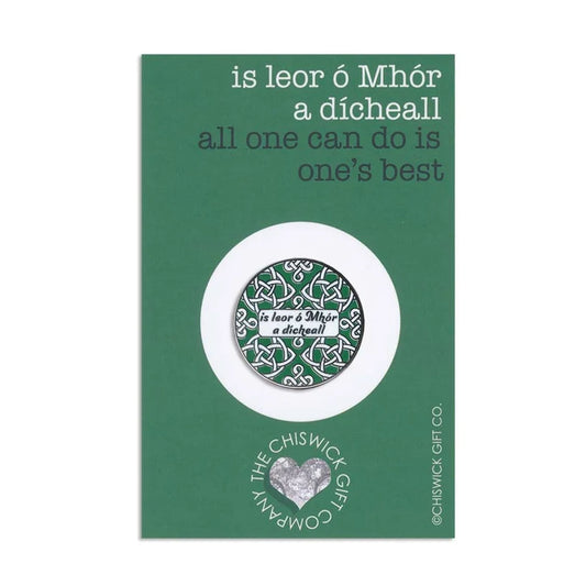 Celtic Knot Enamel Pin Badge