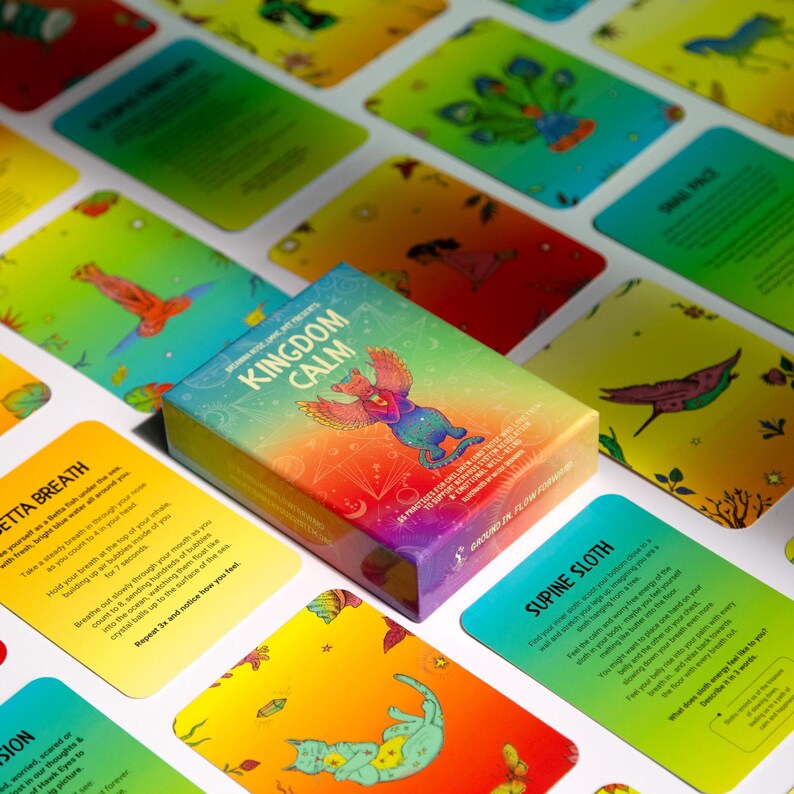 Kingdom Calm Coping Skills Card Deck — Support for Young & Growing Emotional Systems