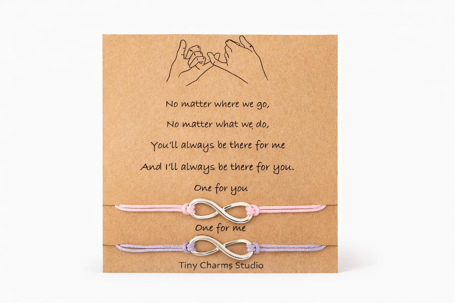 Pinky Promise Infinity Wish Bracelet