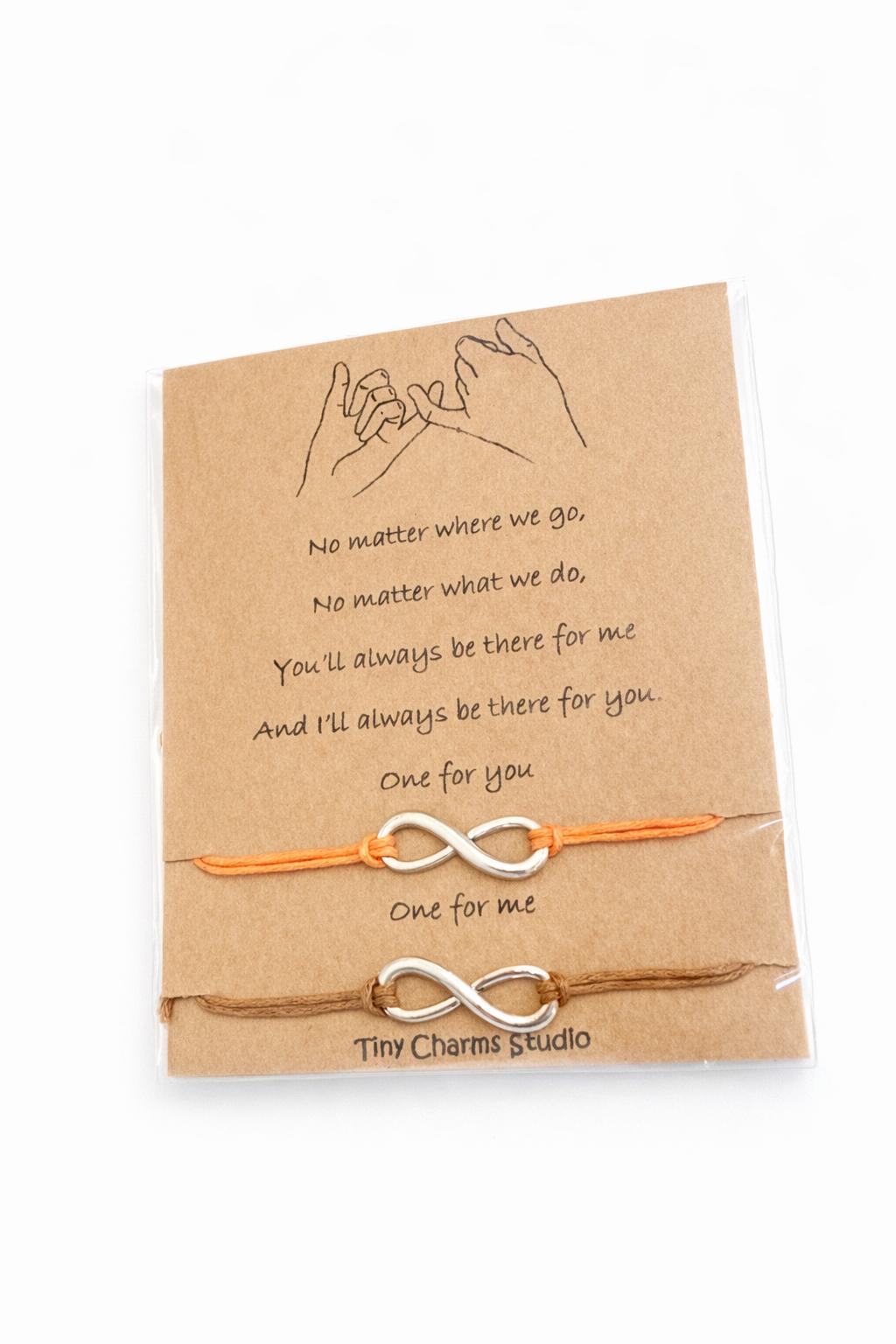 Pinky Promise Infinity Wish Bracelet