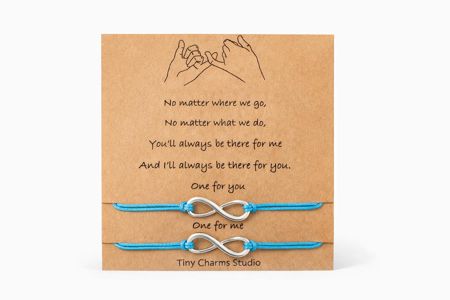 Pinky Promise Infinity Wish Bracelet - Nurturewise