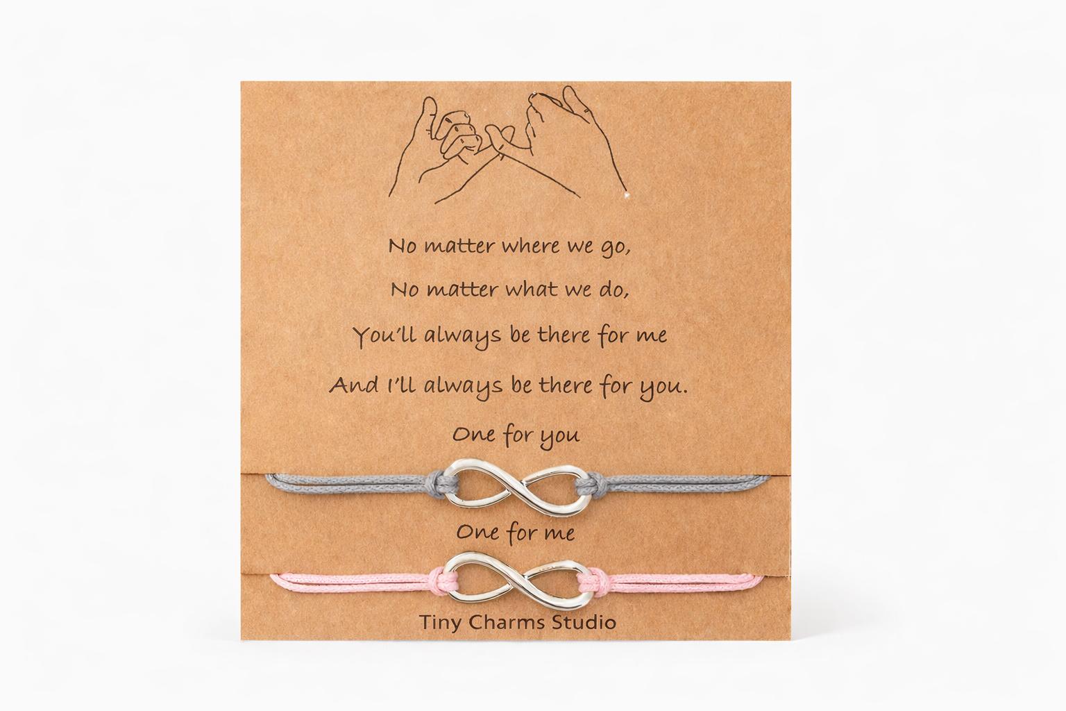 Pinky Promise Infinity Wish Bracelet - Nurturewise