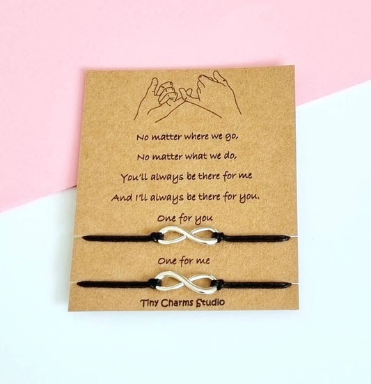 Pinky Promise Infinity Wish Bracelet - Nurturewise