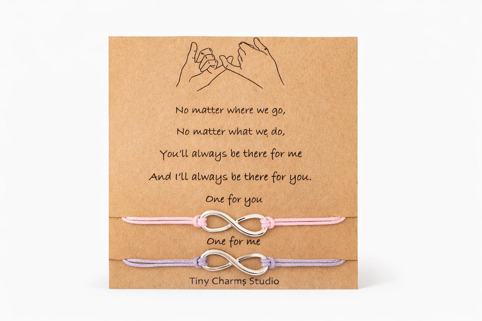 Pinky Promise Infinity Wish Bracelet - Nurturewise