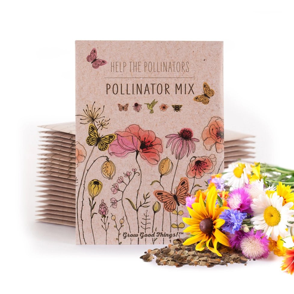Pollinator Butterfly - Wildflower Mix Seed Packets - Nurturewise